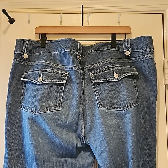 Old Navy Women's plus low waist Stretch jeans size 20 - Picture 6 of 7
